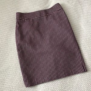 Ann Taylor Purple Pencil Skirt
